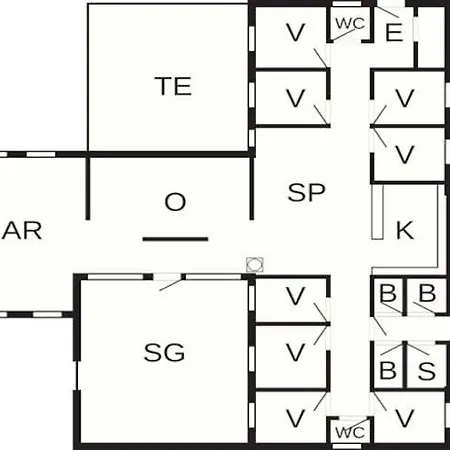 Luxury Retreat In Vorupor بيت للعطل